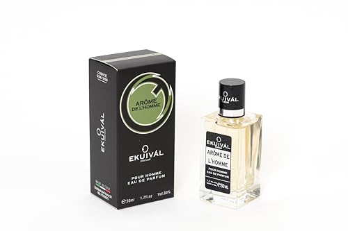 Ekuival Arome de l'Homme Eau de Parfum für Männer 50 ml, 059 Inspiriert von den großen Düften von EKUIVÀL PARFUME
