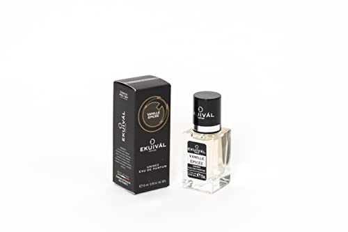 Ekuival Enjoy Unisex-Parfüm Taschenformat 15 ml Vanille Epicee - 597 Eau de Parfum Inspiriert von großen Düften von EKUIVÀL PARFUME
