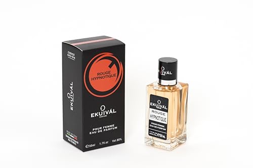 Ekuival Feminine Eau de Parfum 50 ml ROUGE HYPNOTIQUE - 014 Inspiriert von den großen Düften von EKUIVÀL PARFUME