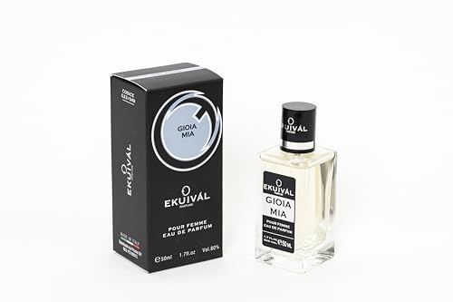 Ekuival Gioia mia Feminine Eau de Parfum 50 ml, 040 Inspiriert von den großen Düften von EKUIVÀL PARFUME