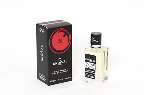 Ekuival Sweet Red Feminine Eau de Parfum 50 ml, 010 Inspiriert von den großen Düften von EKUIVÀL PARFUME