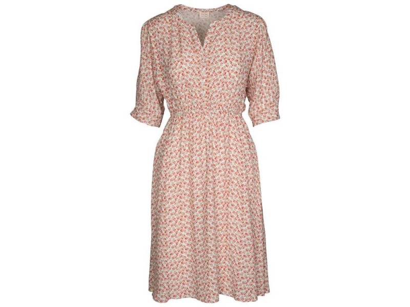 EKYOG Midikleid EKYOG Bio-Damen-Midi-Kleid 'PIGALLE' mit halber Kn von EKYOG