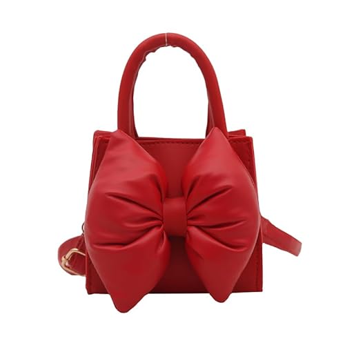 EKSMA Geldbörse Umhängetasche PU Leder Schultertasche Handtaschen for Damen(Red) von EKSMA