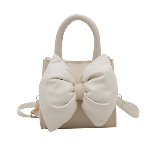 EKSMA Geldbörse Umhängetasche PU Leder Schultertasche Handtaschen for Damen(White) von EKSMA