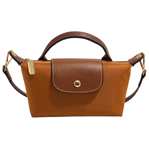 EKSMA Modische Umhängetaschen for Damen, kleine Schultertaschen, Colorblock-Handtaschen(Orange) von EKSMA