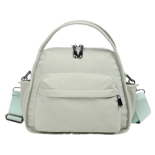 EKSMA Weibliche Nylon-Umhängetasche, stilvolle Umhängetasche, Pendel-Reisehandtasche(Green) von EKSMA