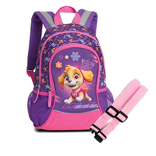 EL BURRO SET Skye Kinder Rucksack + GURTIES Brustgurt 27 x 35 x 15 cm (Lila Skye) von EL BURRO