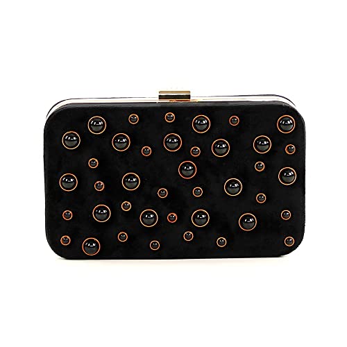 El Caballo Clutch Aramal, Damen Shopper, Schwarz (Negro), 6x14x21 cm (W x H L) von El Caballo