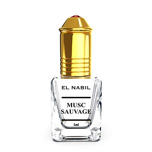 Musc Sauvage 5ml Parfum Duft - El Nabil Misk Musk Moschus Parfümöl für MANN & HERREN von EL NABIL
