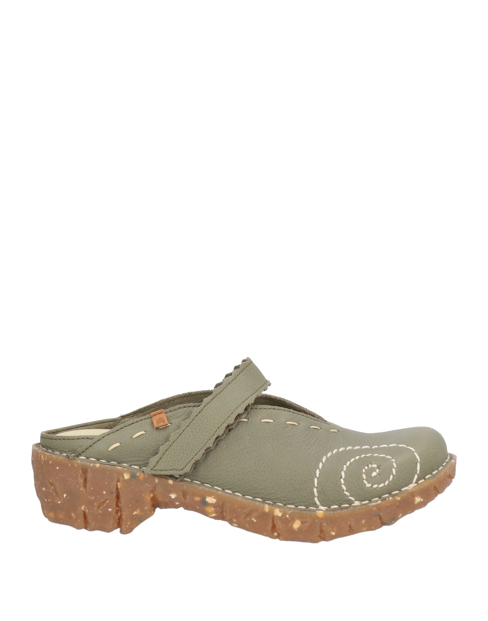 EL NATURALISTA Mules & Clogs Damen Militärgrün von EL NATURALISTA