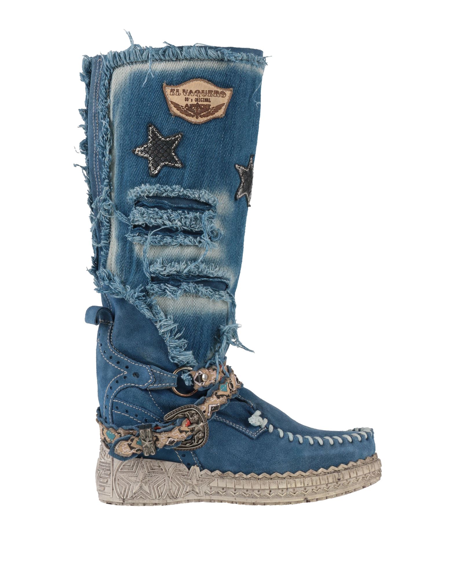 EL VAQUERO Stiefel Damen Blau von EL VAQUERO