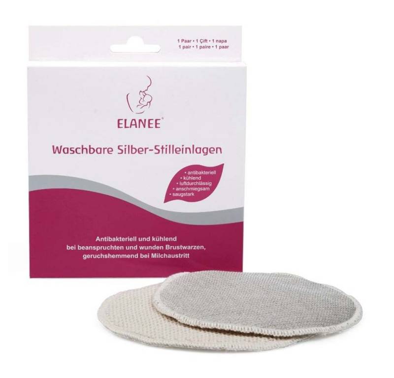 ELANEE BH-Stilleinlagen Silber-Stilleinlagen 1 Paar ELANEE BH-Stilleinlagen Silber-Stilleinlagen 1 Paar von ELANEE