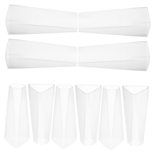 ELAYARD 10 Stück Make Up Pinsel Borstenabdeckung Kegelkerzenständer Make Up Pinsel Teelichthalter Tasse Aquarium Dekorationen Kegelkerzenhalter Laterne Transparenter Kunststoff ELAYARD 10 Stück Make Up Pinsel Borstenabdeckung Kegelkerzenständer Make Up Pinsel Teelichthalter Tasse Aquarium Dekorationen Kegelkerzenhalter Laterne Transparenter Kunststoff von ELAYARD