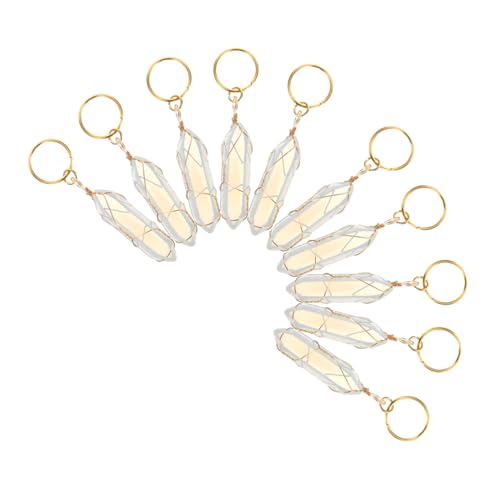 ELAYARD 10 Stück Teiliges Haarring Schmuck für Zöpfe mit Kristallanhängern Dekorative Dreadlock Ringe für Damen Leichter Stabiler Haarschmuck für Partys und Outdoor Aktivitäten von ELAYARD