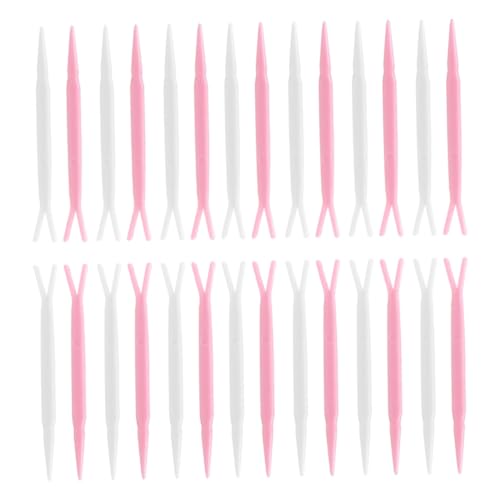 ELAYARD 100 Stück Double fold Eyelid Sticker Y Fork aus Leichte Hautfreundliche Kosmetik gabel zur Einfachen Schmerzfreien Anwendung Kompakt für Unterwegs Farbe Zufällig Zufällige Farbe von ELAYARD