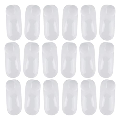 ELAYARD 100 Stück Kunststoff Füße Schuhmodelle Klar Schuhe Display Ständer Schuhformer für Babyschuhe Verformungsschutz Leicht und Robust von ELAYARD