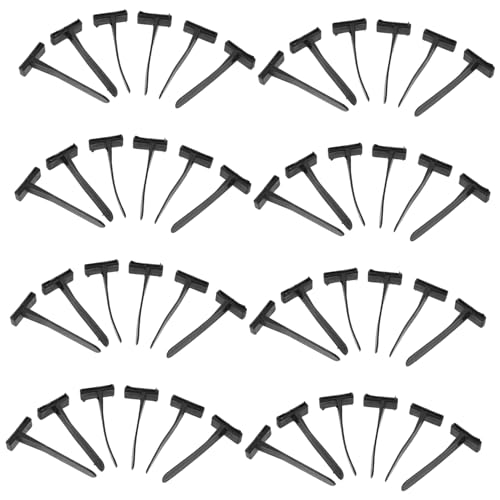 ELAYARD 100 Stück Teiliges Diy Haarband Zubehör Kunststoff Buckles Lange Kopfbügel Clips für Kreative Haaraccessoires Herstellung Sicherer Halt für Damen und Mädchen von ELAYARD