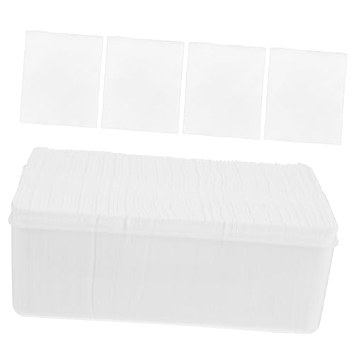 ELAYARD 1000 Stück Gesichtswattepads Make up Entferner Einweg Wattepads Für Hautpflege Weiche Reinigungswatte Für Augen Make up Entfernen Praktisch Für Unterwegs von ELAYARD