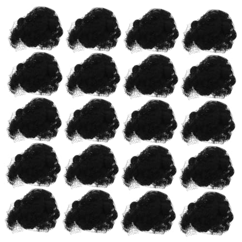 ELAYARD 100stücke Elastische Haarnetzkappe Aus Spitze Haarnetz Schlafen Verkleidungszubehör Für Dutts Unsichtbare Haarnetze Für Frauen Und Männer Haarnetzkappe Für Tanzdutts von ELAYARD