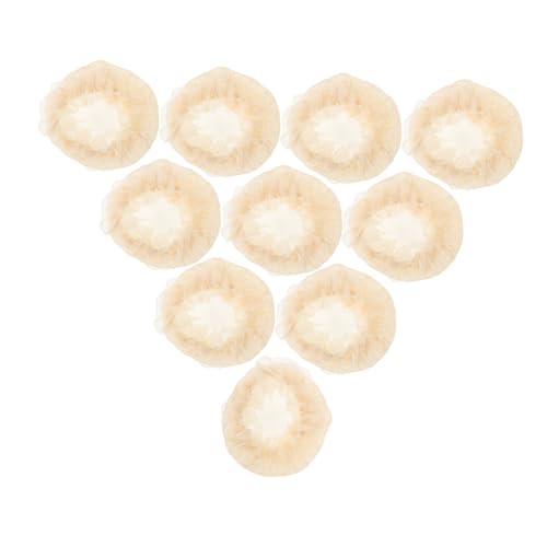 ELAYARD 10stücke Elastische Haarnetze Für Dutt Abdeckungen Ballett Tanz Haarschmuck Für Mädchen Haar Dutt Netze Mit Spitzenborte Für Täglichen Gebrauch von ELAYARD