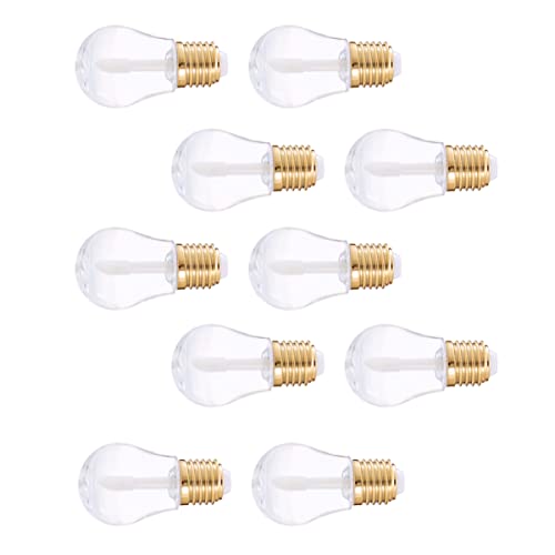 ELAYARD 10Stücke Mini Birnenförmige DIY Lip Gloss Röhrchen Leichte und Tragbare Kosmetikbehälter aus für Reisen und Transparente Lippenbalsam von ELAYARD