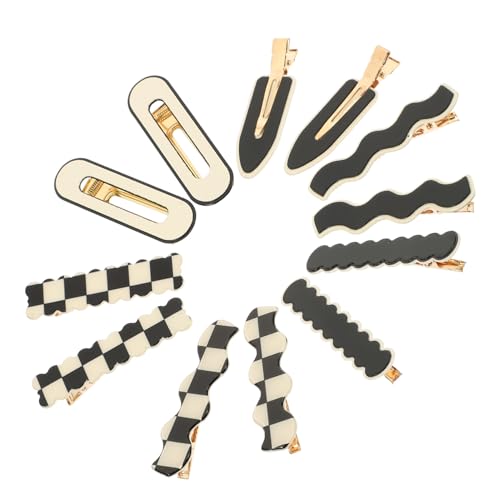 ELAYARD 12 Stück Teiliges Haarspangen Kariert Leichtes Langlebiges Haarschmuck mit Verschiedenen Formen für Damen Vielseitige Styling Clips für Alltag Hochzeit Party und Flechtfrisuren ELAYARD 12 Stück Teiliges Haarspangen Kariert Leichtes Langlebiges Haarschmuck mit Verschiedenen Formen für Damen Vielseitige Styling Clips für Alltag Hochzeit Party und Flechtfrisuren von ELAYARD