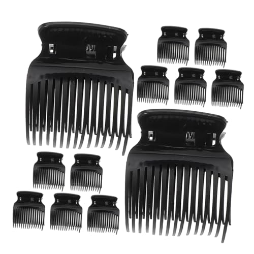 ELAYARD 12 Stück Teiliges Hot Roller Clamp Hitzebeständige Haarstyling Clips mit Sanfter Haarschonender Beschichtung Geeignet für Haartypen zum Abteilen und Reisen für Frauen und Mädchen von ELAYARD