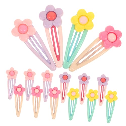 ELAYARD 16 Stück Teiliges Bunte Blumenspangen für Mädchen Koreanische Ästhetische Haarklammern Leichte und Langlebige Haar Accessoires mit Einzigartigem Blumen Design Modische Styling ELAYARD 16 Stück Teiliges Bunte Blumenspangen für Mädchen Koreanische Ästhetische Haarklammern Leichte und Langlebige Haar Accessoires mit Einzigartigem Blumen Design Modische Styling von ELAYARD