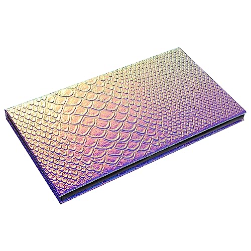 ELAYARD Leere Magnetische Lidschattenbox 18x10cm Quadratische Aufbewahrung für Make Up Zubehör Tragbares Lidschatten Organizer mit Farbwechsel von ELAYARD
