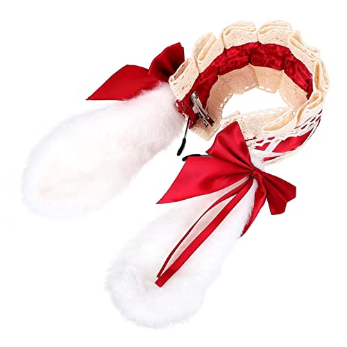 ELAYARD 1Stück Süßes Lolita Haarband mit Bowknot Atmungsaktives Damen Kopfschmuck Cosplay Kopfschmuck für Mädchen Modisches Haar Zubehör für Partys und Alltag von ELAYARD