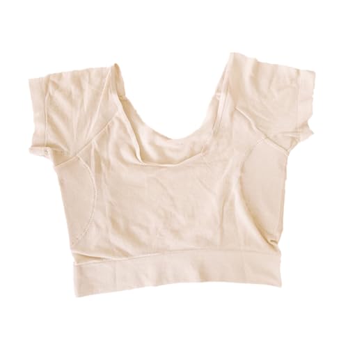 ELAYARD 1stück Waschbare Unterarm Schweißpads Weste Für Damen Und Herren Atmungsaktive Und Wiederverwendbare Achselunterwäsche Schweißabsorbierend Für Sommeraktivitäten von ELAYARD