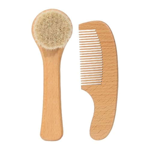 ELAYARD 1satz Weichen Badew Bürste Kamm Für Sanfte Kopfhautpflege Natürliche Wolle Für Zarte Haut Grooming-set Für Entspannende Badeerlebnisse von ELAYARD