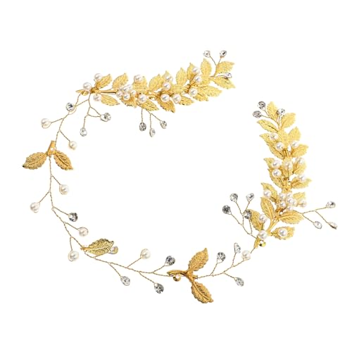 ELAYARD 1stück Elegante Braut Haarschmuck Mit Perlen Und Kristallen Handgefertigtes Stirnband Für Hochzeiten Feste Und Besondere Anlässe Shiny Headdress Für Damen ELAYARD 1stück Elegante Braut Haarschmuck Mit Perlen Und Kristallen Handgefertigtes Stirnband Für Hochzeiten Feste Und Besondere Anlässe Shiny Headdress Für Damen von ELAYARD