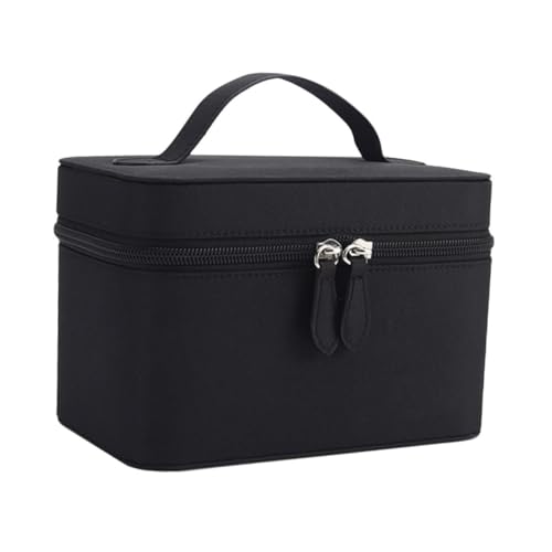 ELAYARD Kosmetiktasche 1Stück Tragbare Organizer Tasche für Kosmetik Große Multifunktions Reisetasche mit Spiegel für Damen für Reisen und Outdoor Aktivitäten von ELAYARD