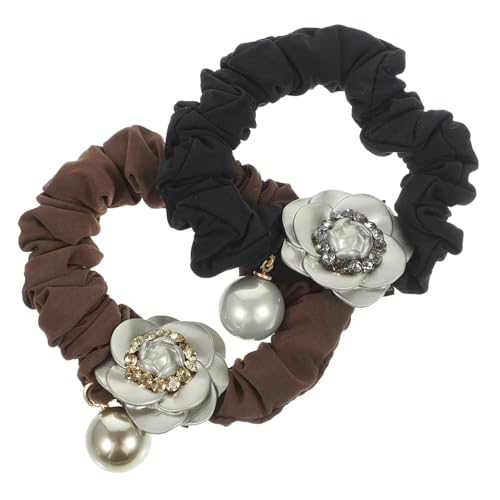 ELAYARD 2 Stück Elastische Haargummis mit Blumen Strass Strapazierfähige Haarschleifen für Damen Vielseitige Pferdeschwanz Halter Modischer Haarschmuck Robust und Angenehm zu Tragen ELAYARD 2 Stück Elastische Haargummis mit Blumen Strass Strapazierfähige Haarschleifen für Damen Vielseitige Pferdeschwanz Halter Modischer Haarschmuck Robust und Angenehm zu Tragen von ELAYARD