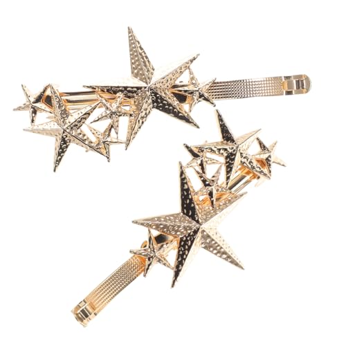 ELAYARD 2stücke Dekorative Haarspangen Mit Unregelmäßigem Stern Legierung Fünfzackiger Stern Haarnadeln Accessoires Für Frauen Hochzeiten Partys Alltag ELAYARD 2stücke Dekorative Haarspangen Mit Unregelmäßigem Stern Legierung Fünfzackiger Stern Haarnadeln Accessoires Für Frauen Hochzeiten Partys Alltag von ELAYARD