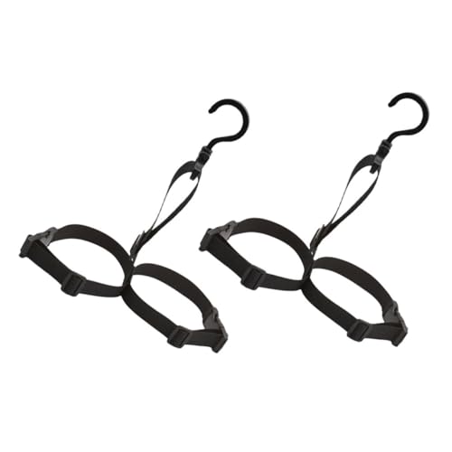 ELAYARD 2 Stück Stiefel aufhänger aus Robustem Polyester Doppellagiges Trocknungsband für Angelausrüstung und Outdoor Stiefel Platzsparendes Design für Wandmontage und Vielseitige Nutzung von ELAYARD