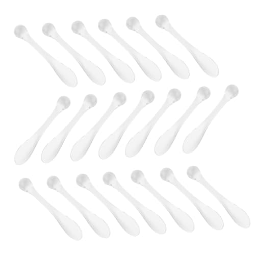 ELAYARD Augencreme Löffel 20 Stück Gesichtsmaskenlöffel Augenmassagestab Aus Transparentem Acryl Tragbar Für Reisen Make up Tools Hautpflege Zubehör von ELAYARD