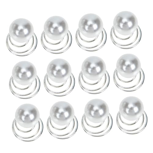 ELAYARD 20 Stück Teiliges Spiral Haarclip mit Perlen Verstellbare Haarnadeln für Damen Eleganter Brautschmuck für Hochzeit Strand Party und Flechtfrisuren von ELAYARD