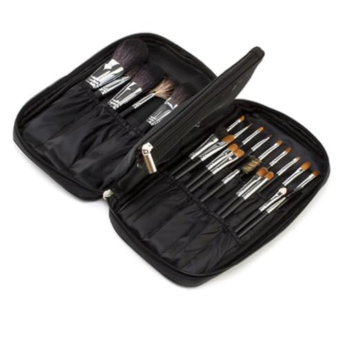 ELAYARD 24löcher Kosmetiktasche Für Makeup-Pinsel Fächer Tragbar Und Leicht Oxford Organizer Für Frauen Für Zuhause Und Reisen Praktische Aufbewahrungslösung von ELAYARD