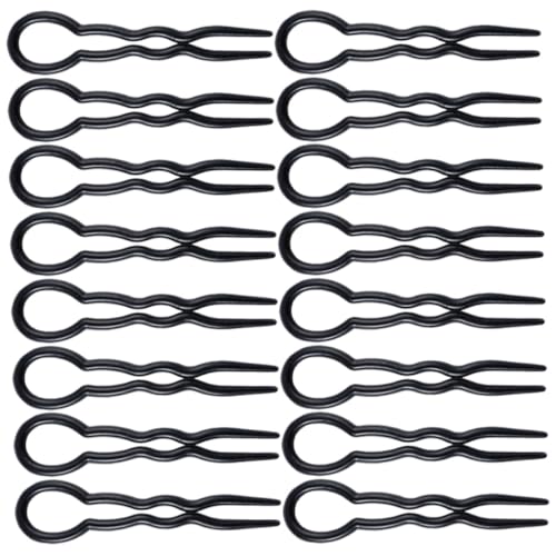 ELAYARD 24 Stück Teiliges U förmiges Haarnadel Damen Leichte und Elegante Haarschmuck styling tools für Hochzeit Party Alltag Einfach zu Verwenden Geeignet für Dickes und Dünnes Haar von ELAYARD