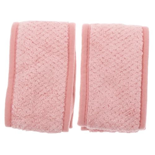 ELAYARD 2Stücke Damen Gesicht Haarband Super Absorbierendes Make Up Stirnband Verstellbar und Waschbar für Spa und Tägliche Hautpflege Farbdesign von ELAYARD