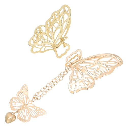 ELAYARD 2stücke Schmetterling Haarklammer Für Frauen Mädchen Schmuck Clips Zurückschließende Haar Clips Für Party Hochzeit Geburtstag Alltag Tragen ELAYARD 2stücke Schmetterling Haarklammer Für Frauen Mädchen Schmuck Clips Zurückschließende Haar Clips Für Party Hochzeit Geburtstag Alltag Tragen von ELAYARD