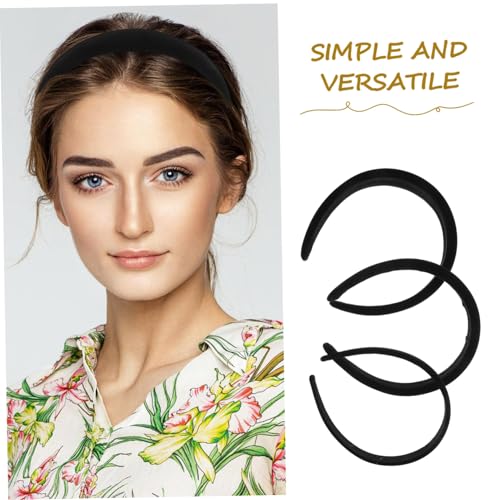 ELAYARD 3stücke Gepolstertes Stirnband Für Damen Stirnbänder Aus Dicke Stirnbänder Für Täglichen Gebrauch Und Herbstmode Bequeme Haarbänder Zum Sport Für Verschiedene Aktivitäten von ELAYARD