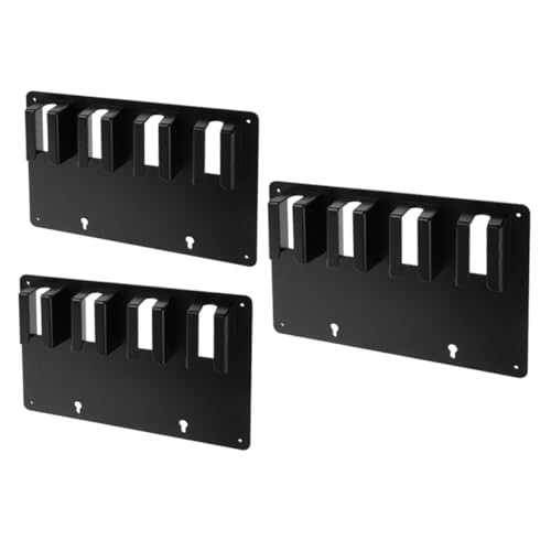 ELAYARD 3 Stück Elektrischer Haarnadelständer Friseur Werkzeug Organizer Haar Werkzeug Organizer Wandhalterung Friseur Hänge Haarschneidemaschinen Halter Für von ELAYARD