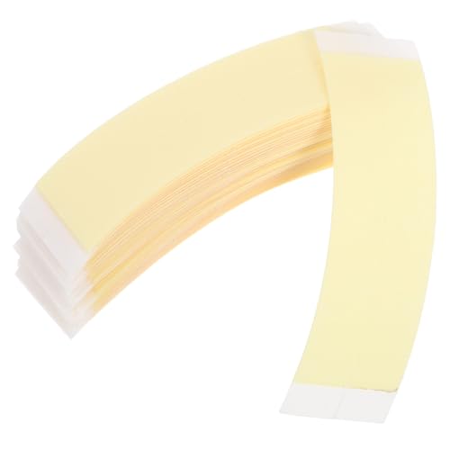 ELAYARD 36 Stück Haarverlängerungs Klebebänder für Männer Doppelseitige Schweißresistente Hautfreundliche Tapes für Toupee und Perücken Unsichtbare Strapazierfähige Haarverlängerungs von ELAYARD