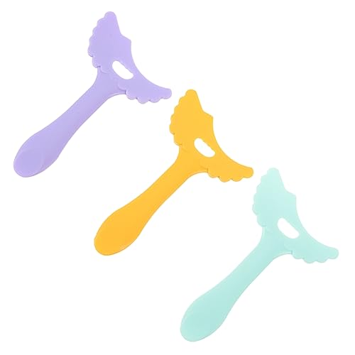 ELAYARD 3Stücke Eyeliner Hilfswerkzeug Wiederverwendbare Make Up Schablonen für Lidschatten Augen Make Up Hilfe für Einfache Anwendung und Präzise Ergebnisse von ELAYARD