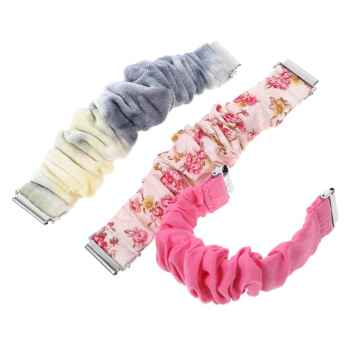 ELAYARD 3Stücke Teiliges Uhrenarmband Ersatzarmbänder Für Druckdesign Für Frauen Hochwertiges Material Passform Stil Für Ihre Uhr ELAYARD 3Stücke Teiliges Uhrenarmband Ersatzarmbänder Für Druckdesign Für Frauen Hochwertiges Material Passform Stil Für Ihre Uhr von ELAYARD