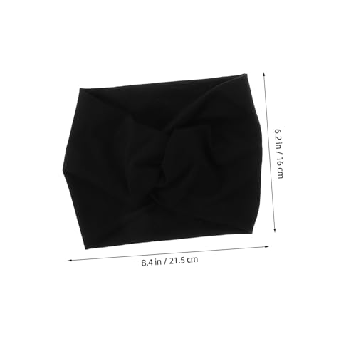 ELAYARD 4 Stück Teiliges Elastische Stirnbänder mit Knoten Schweißabsorbierend Angenehmes Dehnbares Material Vielseitig für Yoga Sport Laufen Damen Haarschmuck Atmungsaktiv von ELAYARD