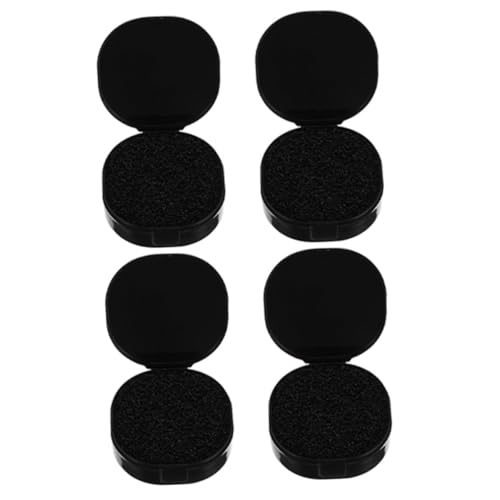 ELAYARD 4 Stück Teiliges Make up pinsel Reinigungsset mit Weichem Schwamm Tragbare Reinigungskästen für Lidschatten Kosmetikpinsel Leicht und Kompakt für Reisen und Täglichen Gebrauch von ELAYARD